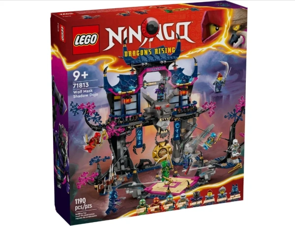 Конструктор LEGO Ninjago 71813 Теневой Додзе Маска Волка